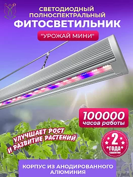 Фитолампа `Урожай Мини`